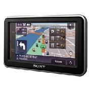 Sony U73t Portable In Car Sat Nav System